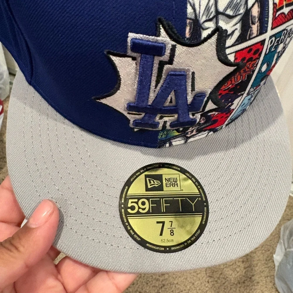 Los Angeles Dodgers Diamond Hero Edition New Era 59FIFTY Fitted Hat NWOT